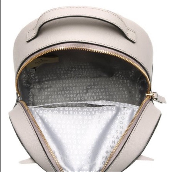 🎀 Kate Spade ♠️ Owl Motif Leather Backpack - Picture 7 of 8